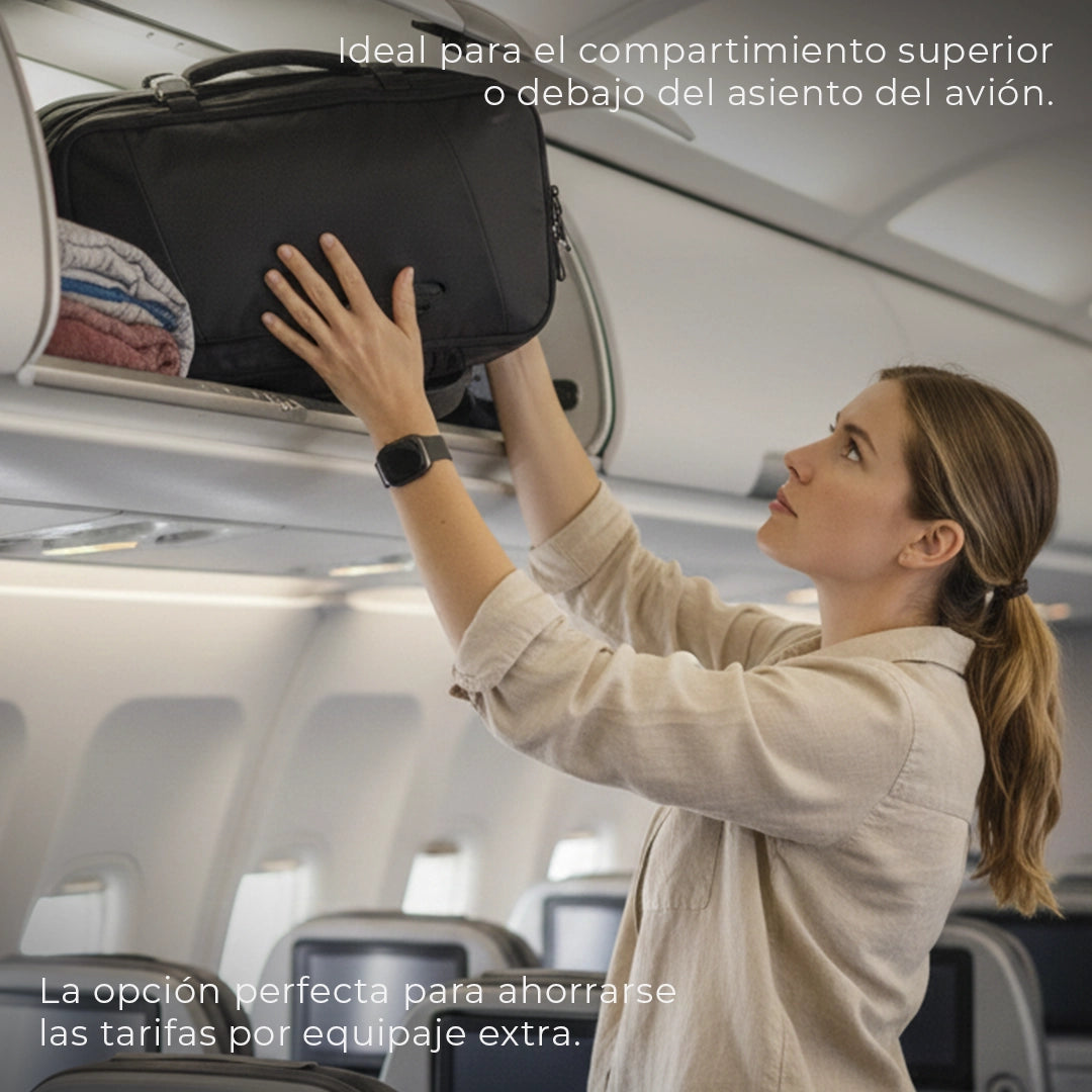 MOCHILA DE VIAJE CARRY ON PRO NEGRA - EARLY ACCESS