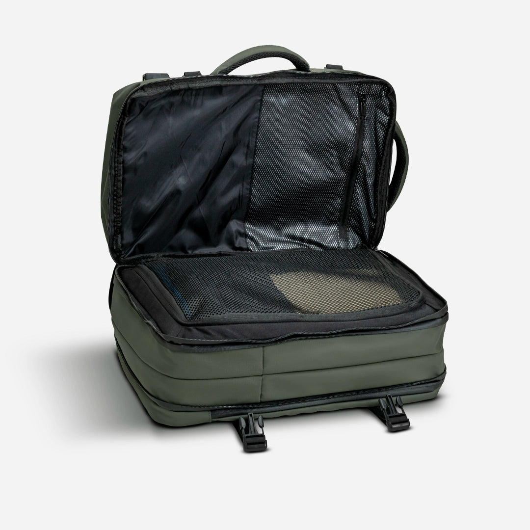 MOCHILA DE VIAJE CARRY ON PRO OLIVE GREEN - EARLY ACCESS