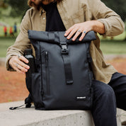 MOCHILA ROLL BAG NEGRA - EARLY ACCESS