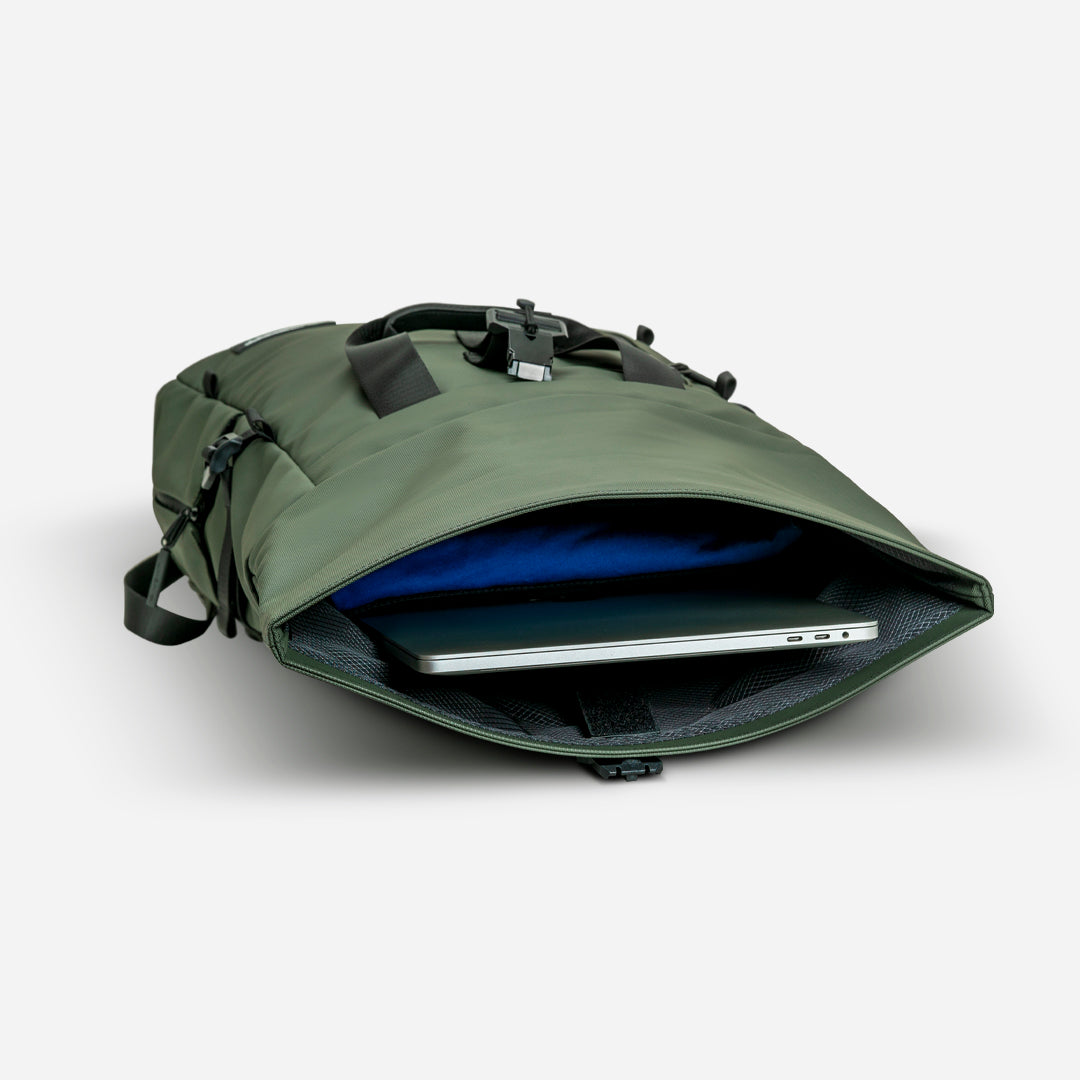 MOCHILA ROLL BAG OLIVE GREEN - EARLY ACCESS