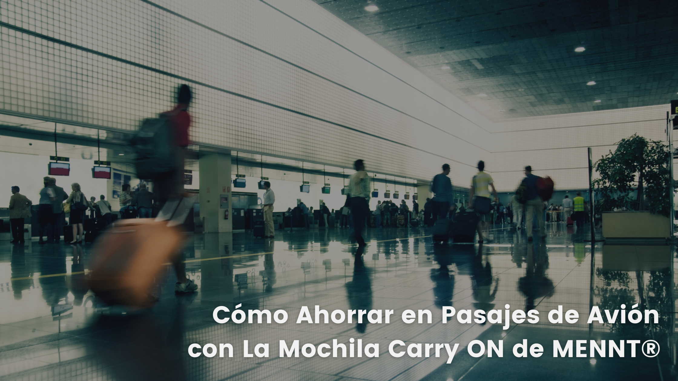 Como ahorrar en pasajes con la mochila carry