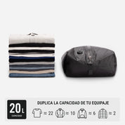 BOLSA COMPRIMIBLE AL VACÍO PARA VIAJES