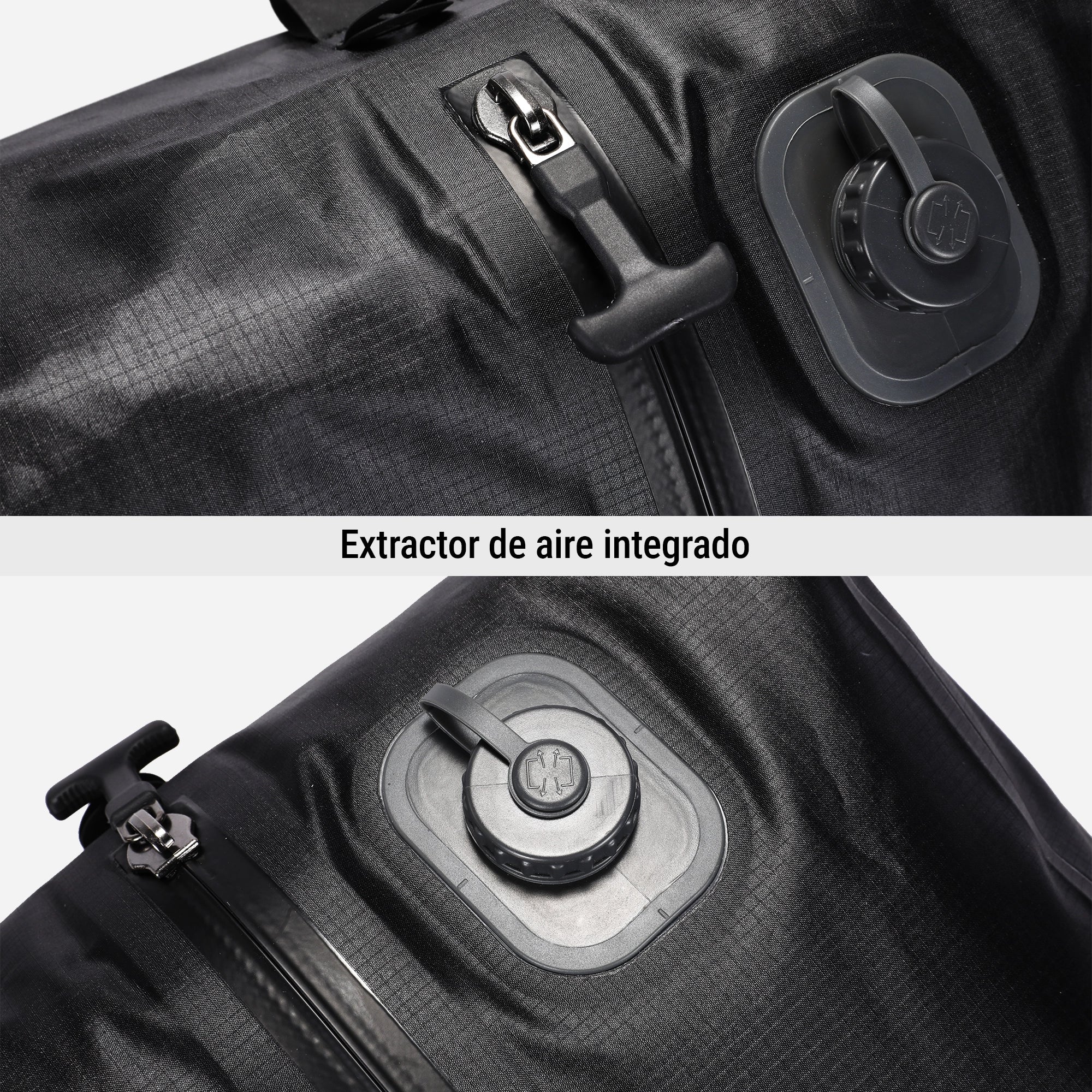 BOLSA COMPRIMIBLE AL VACÍO PARA VIAJES