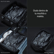 BOLSA COMPRIMIBLE AL VACÍO PARA VIAJES