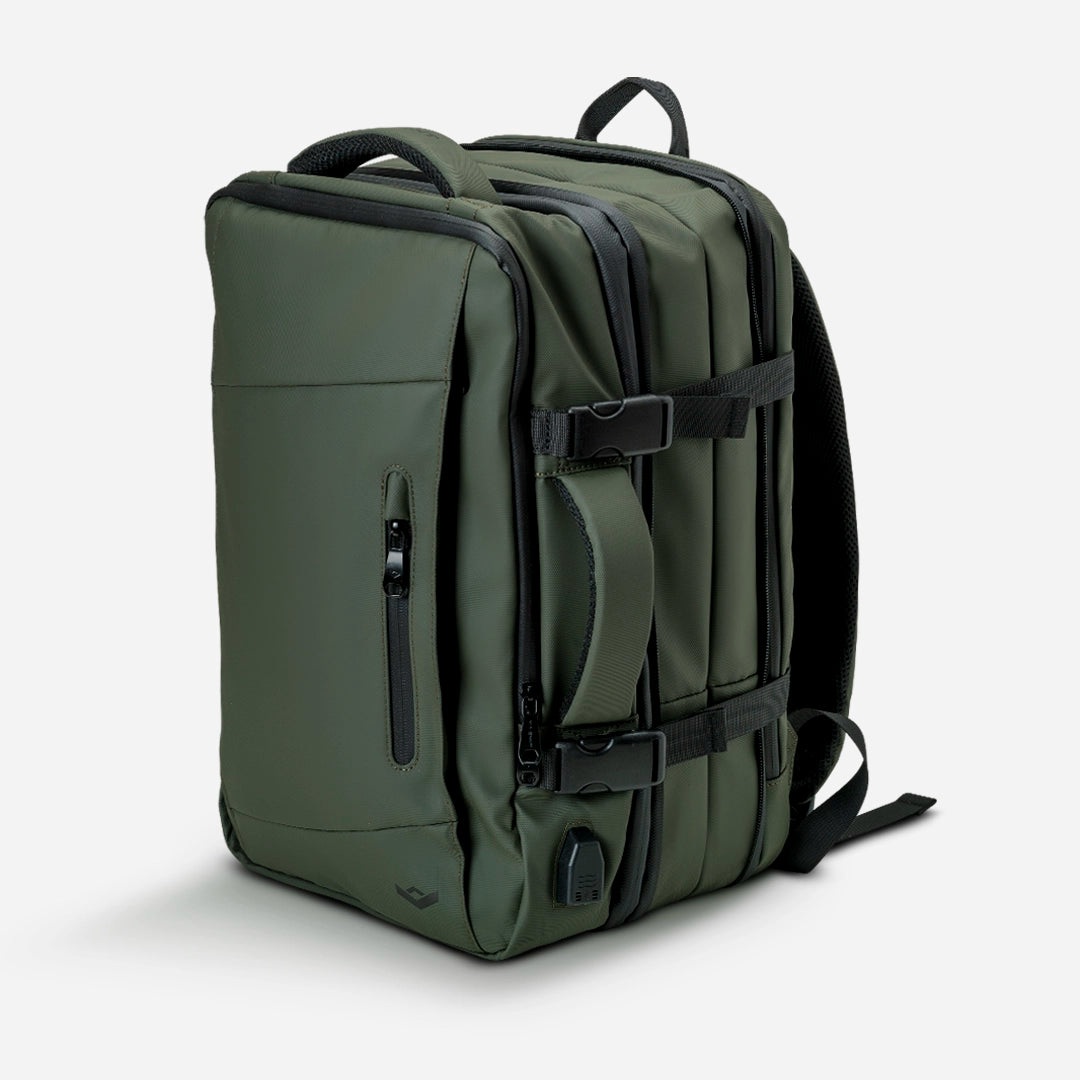 MOCHILA DE VIAJE CARRY ON PRO - OLIVE GREEN - VIP