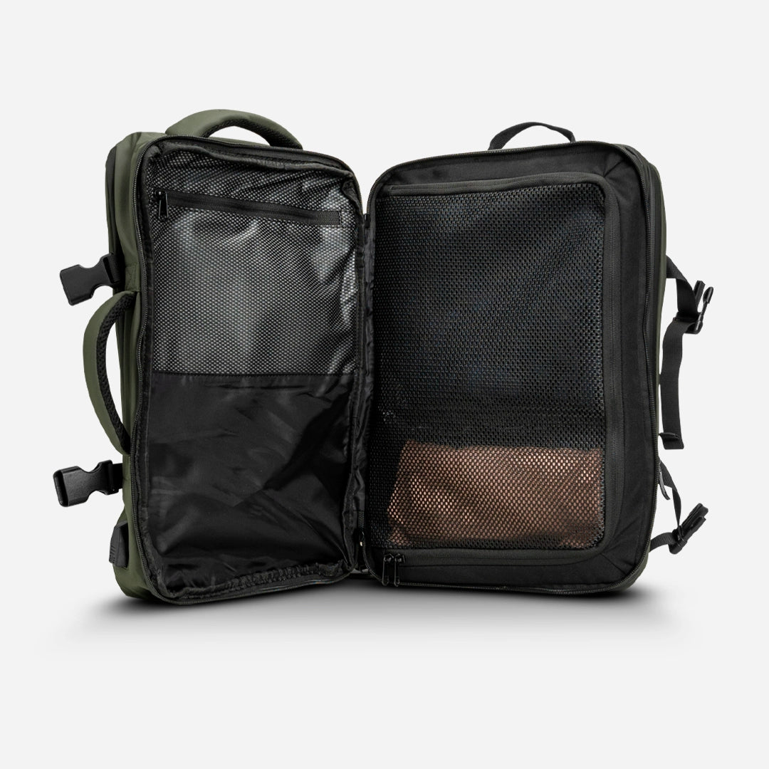 MOCHILA DE VIAJE CARRY ON PRO - OLIVE GREEN