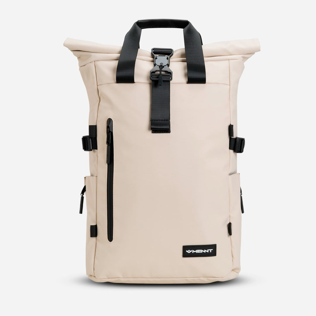 MOCHILA ROLL BAG - SAND BEIGE