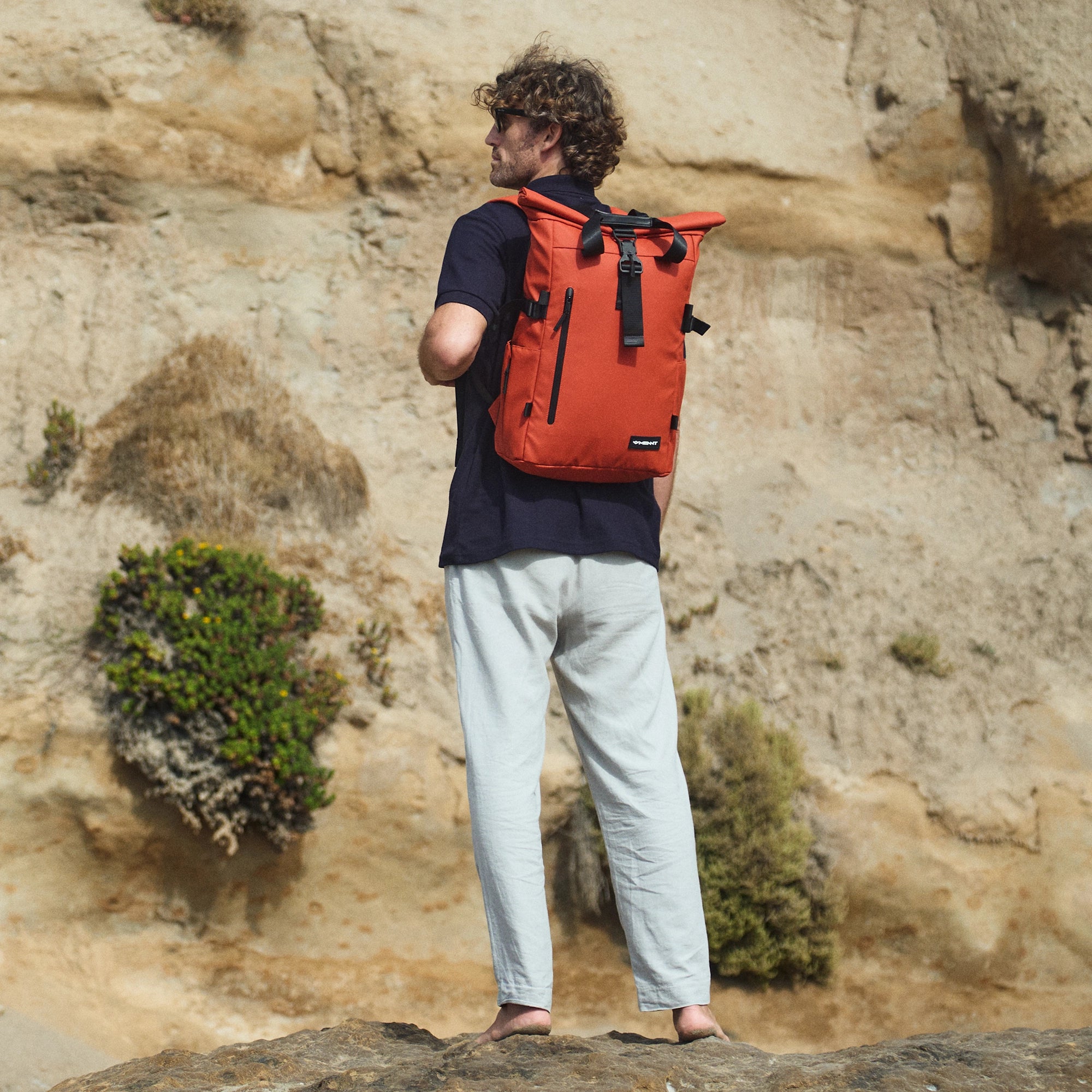 MOCHILA ROLL BAG - SUNSET ORANGE
