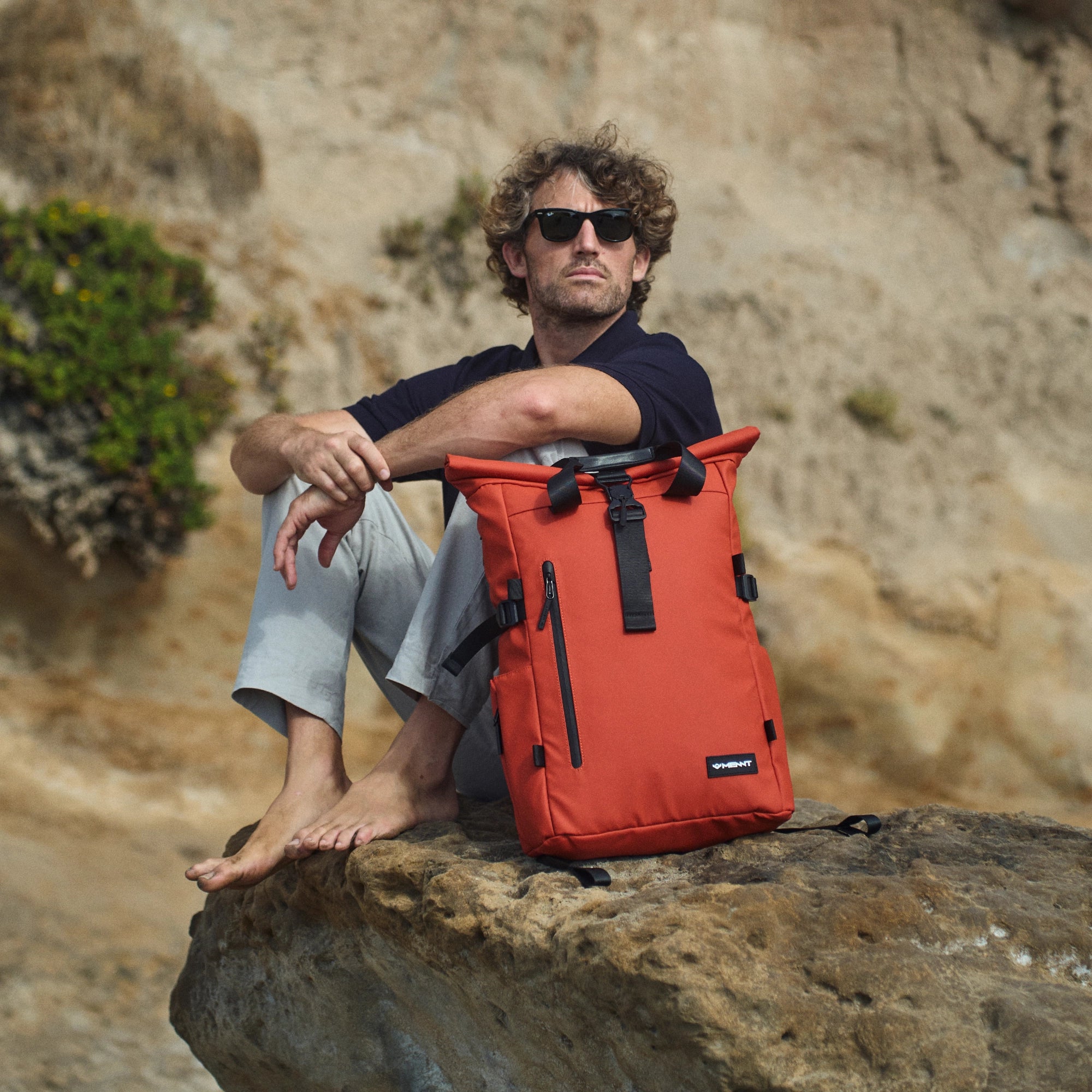 MOCHILA ROLL BAG - SUNSET ORANGE