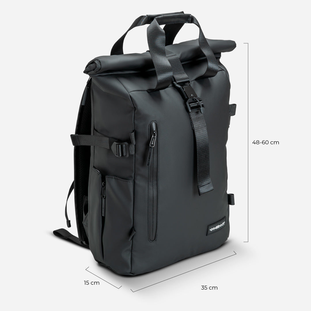 MOCHILA ROLL BAG - NEGRA