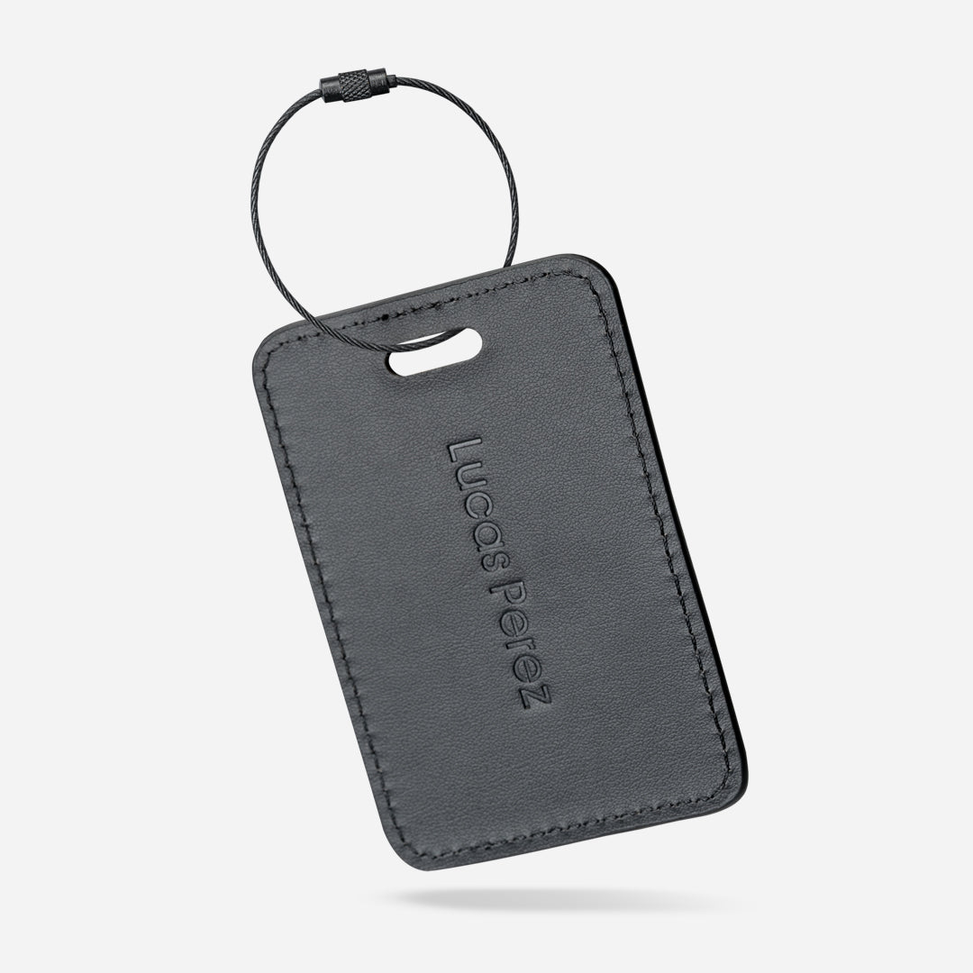 TAG DE CUERO PARA MOCHILAS PERSONALIZADO