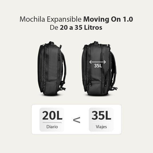 Mochila Expansible Moving On 1.0  - MENNT®